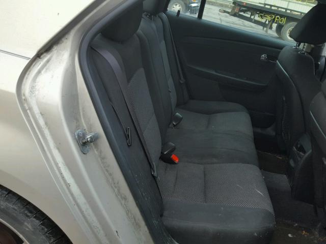 1G1ZC5E07CF125723 - 2012 CHEVROLET MALIBU 1LT ბეჟი ფოტო 6