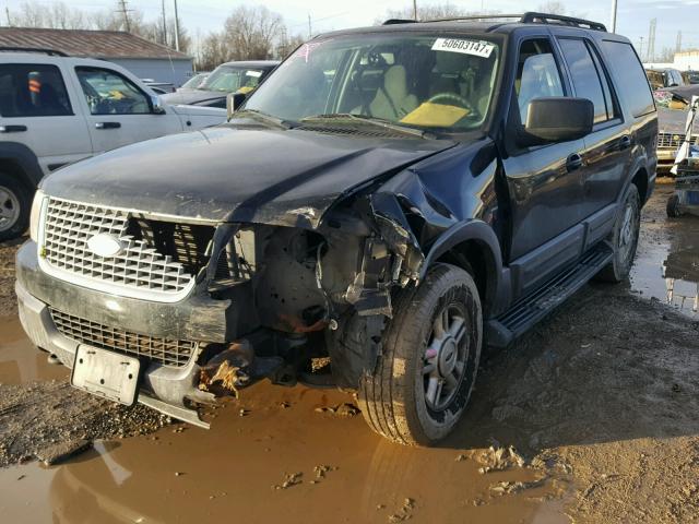 1FMFU16526LA25878 - 2006 FORD EXPEDITION BLACK photo 2