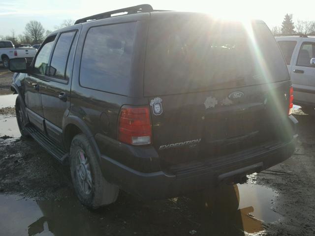 1FMFU16526LA25878 - 2006 FORD EXPEDITION BLACK photo 3