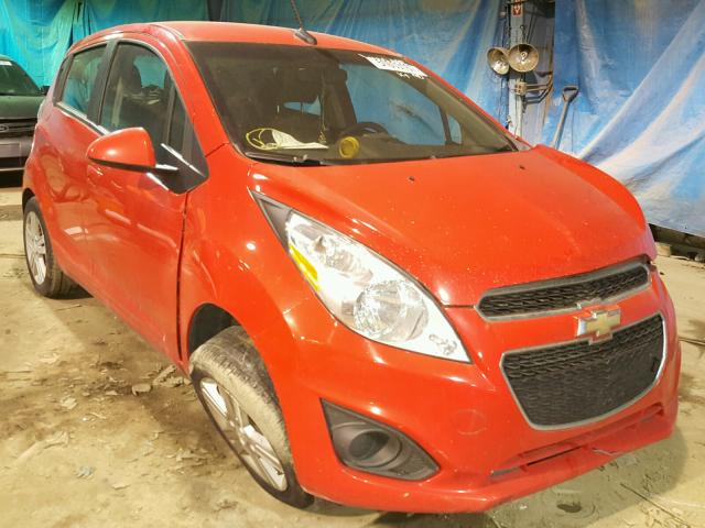 KL8CD6S99DC622142 - 2013 CHEVROLET SPARK 1LT Красный фото 1