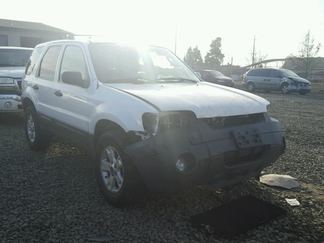 1FMYU93105KD10317 - 2005 FORD ESCAPE XLT WHITE photo 1