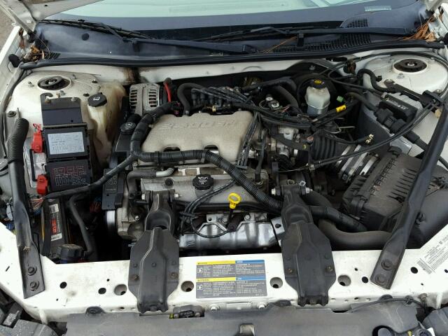 2G1WF52E259240851 - 2005 CHEVROLET IMPALA WHITE photo 7