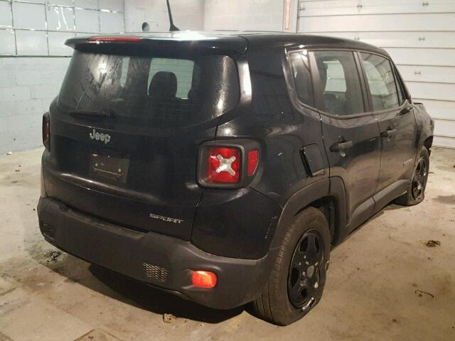 ZACCJAAH3FPC39985 - 2015 JEEP RENEGADE S 黑色 照片 4