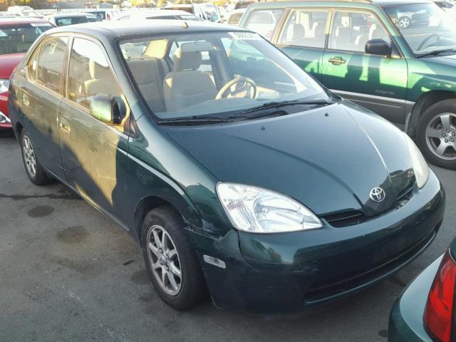 JT2BK12U310012680 - 2001 TOYOTA PRIUS GREEN photo 1