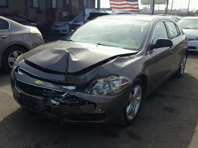 1G1ZB5E10BF393474 - 2011 CHEVROLET MALIBU LS 灰色 照片 2