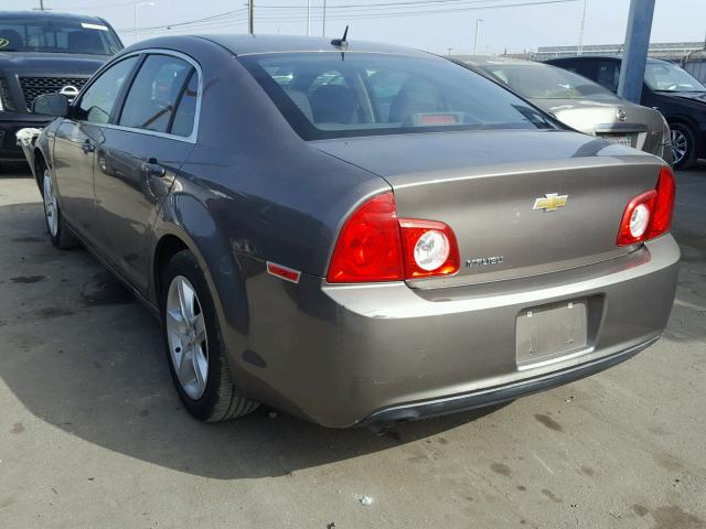 1G1ZB5E10BF393474 - 2011 CHEVROLET MALIBU LS 灰色 照片 3