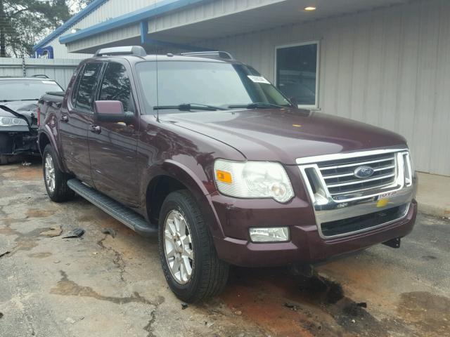 1FMEU33K07UB38550 - 2007 FORD EXPLORER S BURGUNDY photo 1