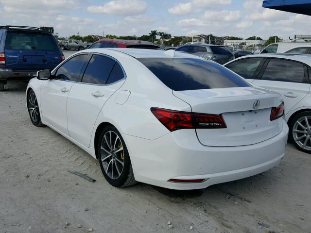 19UUB2F34GA002686 - 2016 ACURA TLX WHITE photo 3