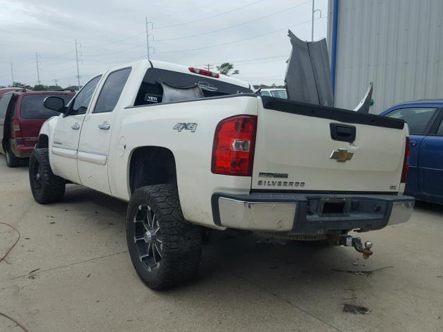 3GCEK33319G169184 - 2009 CHEVROLET SILVERADO CREAM photo 3