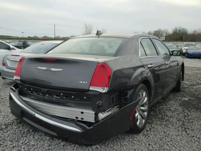 2C3CCAEG5JH167908 - 2018 CHRYSLER 300 LIMITE GRAY photo 4