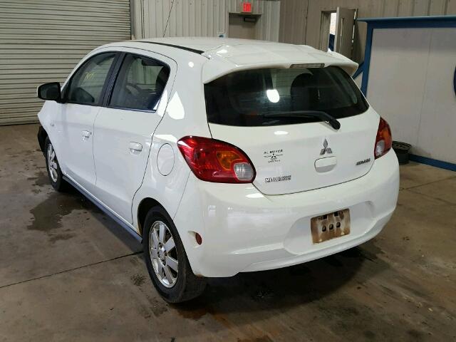 ML32A3HJ9EH005181 - 2014 MITSUBISHI MIRAGE DE WHITE photo 3