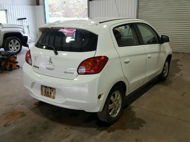 ML32A3HJ9EH005181 - 2014 MITSUBISHI MIRAGE DE WHITE photo 4