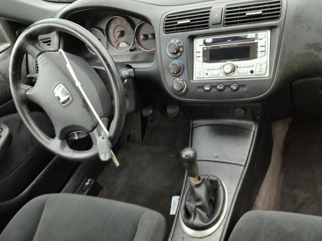 1HGEM21985L041051 - 2005 HONDA CIVIC EX ნაცრისფერი ფოტო 9