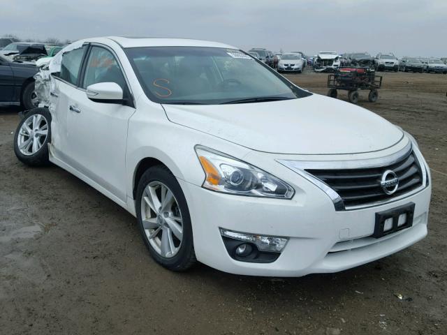 1N4AL3AP4DN459653 - 2013 NISSAN ALTIMA 2.5 WHITE photo 1