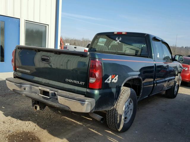 2GCEK19T341266819 - 2004 CHEVROLET SILVERADO BLACK photo 4