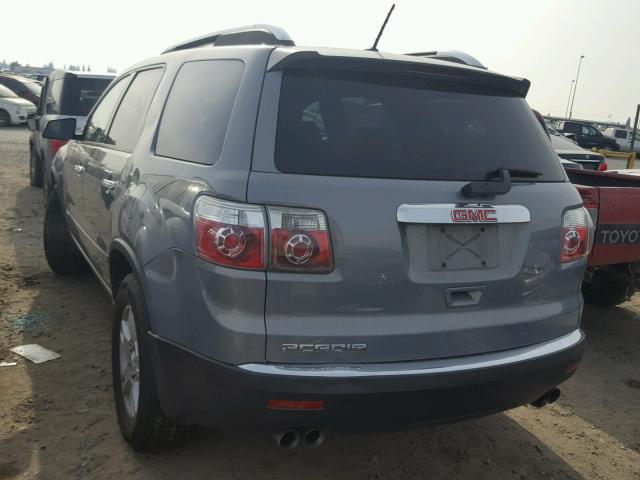 1GKER13768J118302 - 2008 GMC ACADIA SLE BLUE photo 3