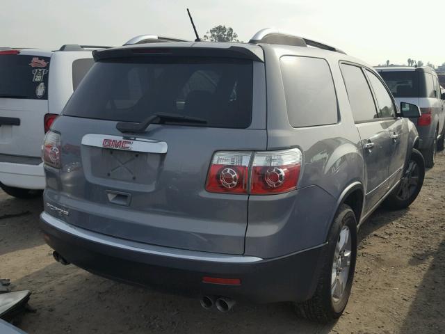 1GKER13768J118302 - 2008 GMC ACADIA SLE BLUE photo 4