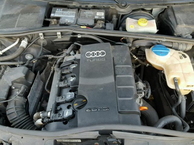 WAUDF78E27A019689 - 2007 AUDI A4 2.0T QU BLACK photo 7