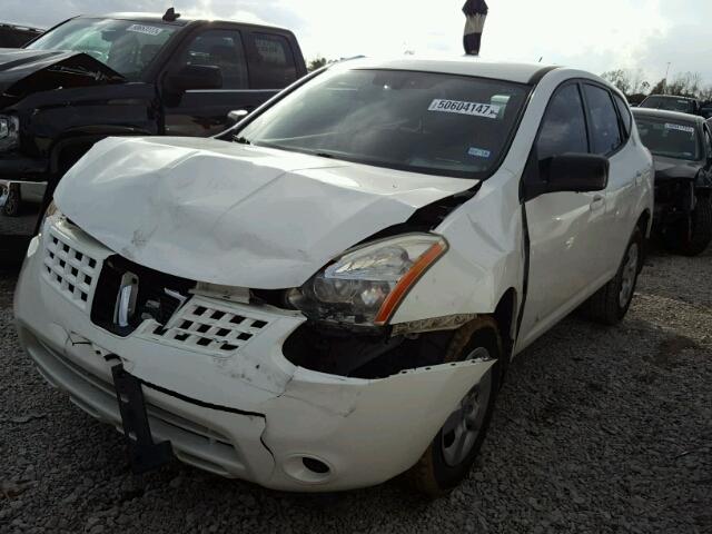 JN8AS58T19W051760 - 2009 NISSAN ROGUE S WHITE photo 2