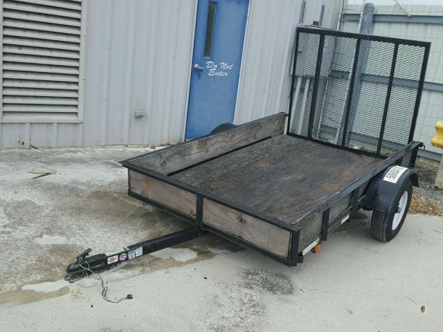 4YMUL0819DG014558 - 2013 CARGO TRAILER BLACK photo 2