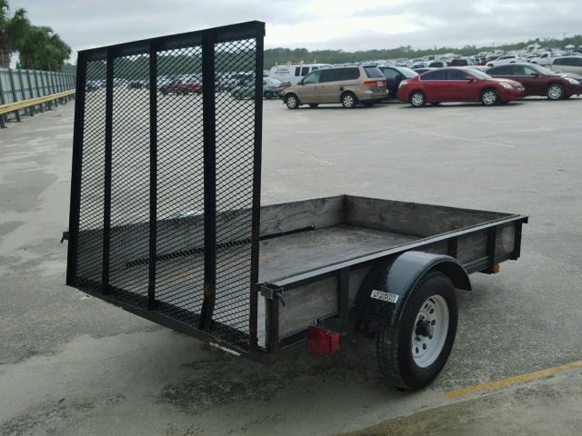 4YMUL0819DG014558 - 2013 CARGO TRAILER BLACK photo 4