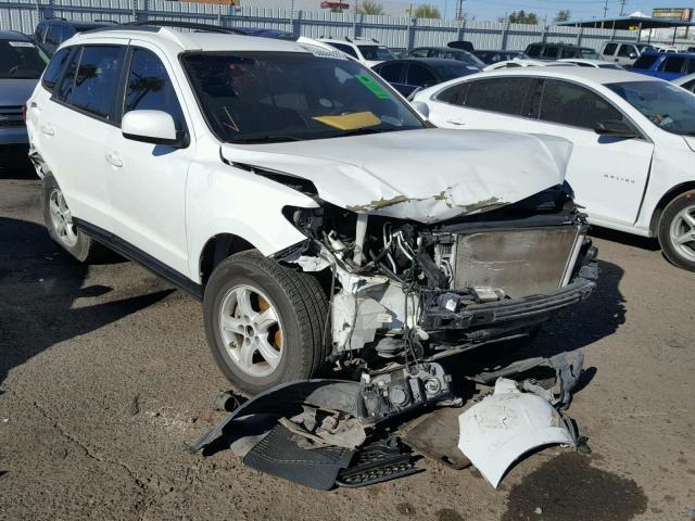 5NMSG13D27H123639 - 2007 HYUNDAI SANTA FE G WHITE photo 1