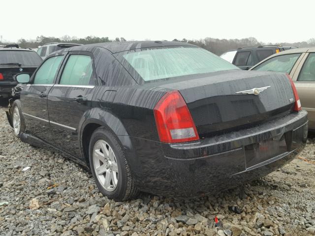 2C3LA43R17H892622 - 2007 CHRYSLER 300 BLACK photo 3