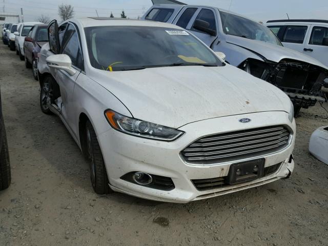 3FA6P0K94DR286366 - 2013 FORD FUSION TIT WHITE photo 1