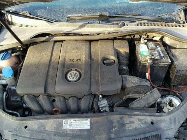 3VWJZ7AJXAM079845 - 2010 VOLKSWAGEN JETTA S GRAY photo 7