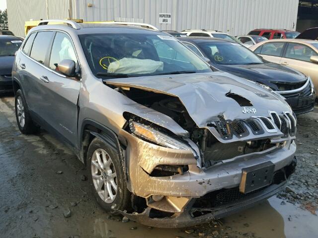 1C4PJLCS8HW578186 - 2017 JEEP CHEROKEE L GRAY photo 1