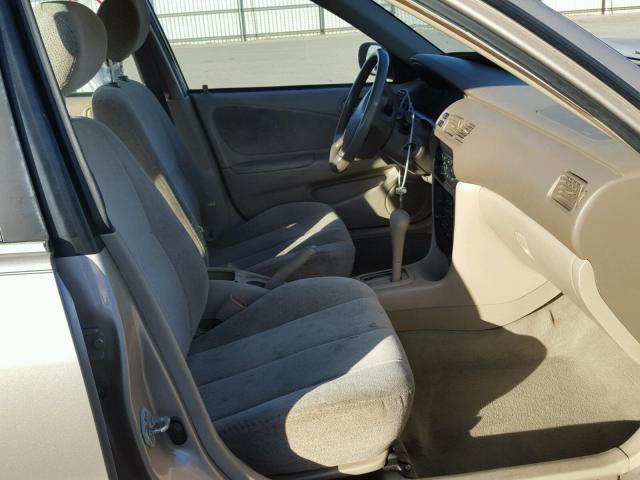 1Y1SK52861Z450022 - 2001 CHEVROLET GEO PRIZM 金色 照片 5