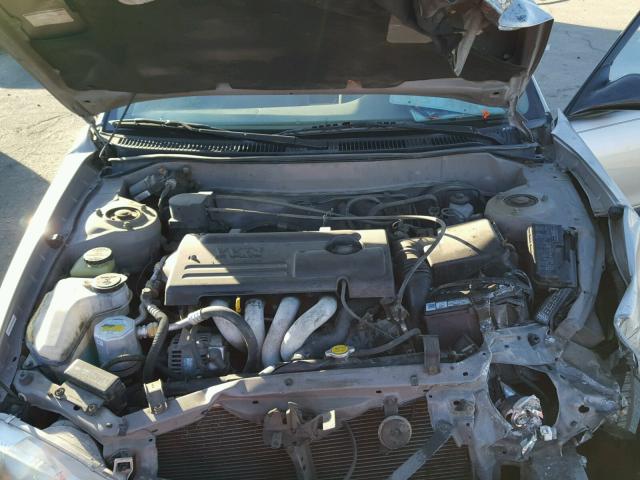 1Y1SK52861Z450022 - 2001 CHEVROLET GEO PRIZM 金色 照片 7