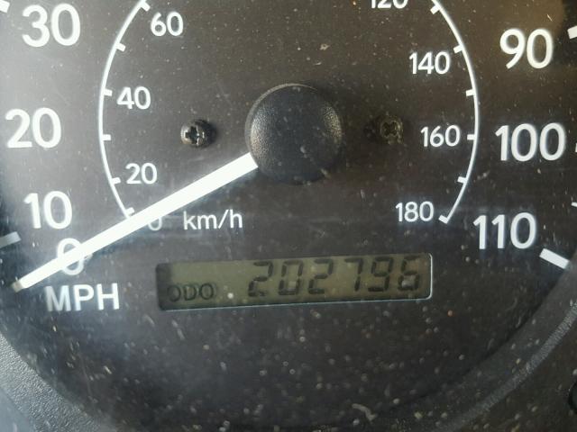 1Y1SK52861Z450022 - 2001 CHEVROLET GEO PRIZM 金色 照片 8