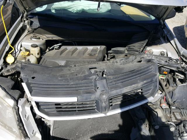 1B3CC4FB0AN220555 - 2010 DODGE AVENGER SX SILVER photo 7