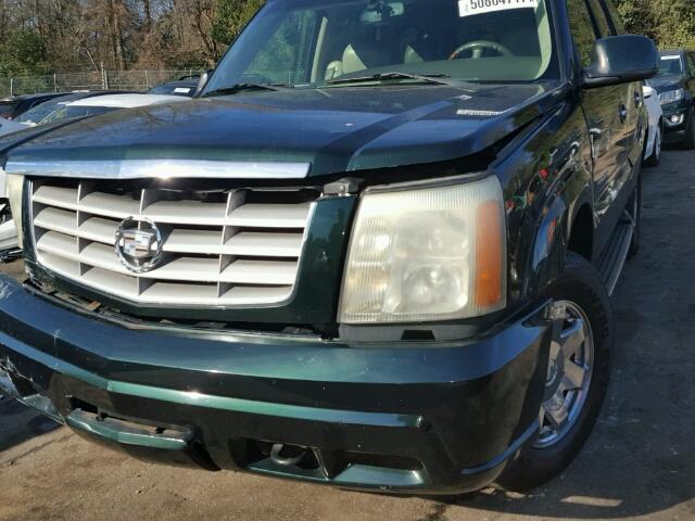 1GYEK63NX3R103074 - 2003 CADILLAC ESCALADE L GREEN photo 10