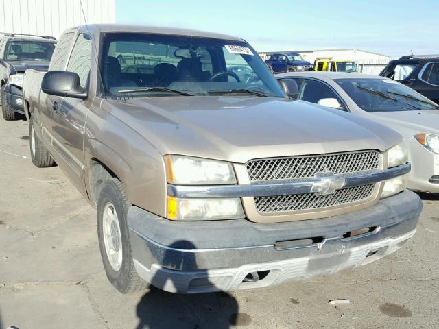 2GCEC19T541137381 - 2004 CHEVROLET SILVERADO TAN photo 1