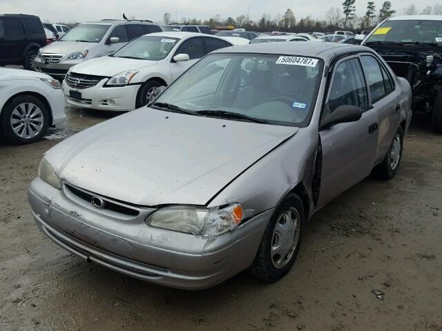 1NXBR12E0WZ100027 - 1998 TOYOTA COROLLA VE TAN photo 2