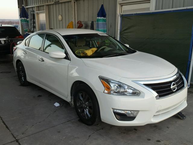 1N4AL3AP9FC578314 - 2015 NISSAN ALTIMA 2.5 WHITE photo 1