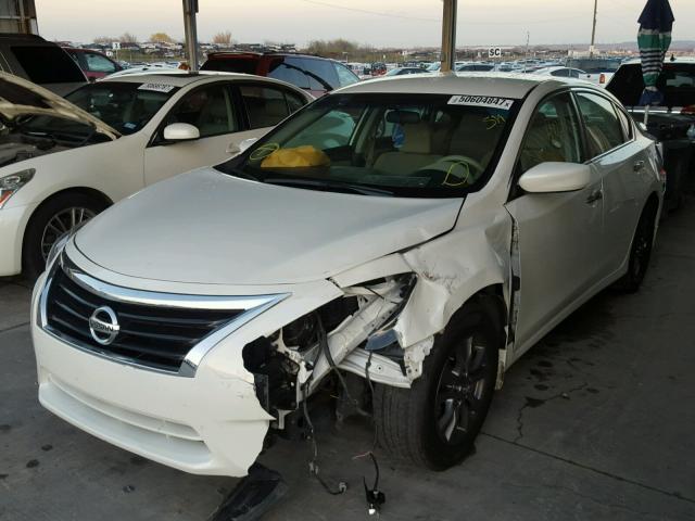 1N4AL3AP9FC578314 - 2015 NISSAN ALTIMA 2.5 WHITE photo 2