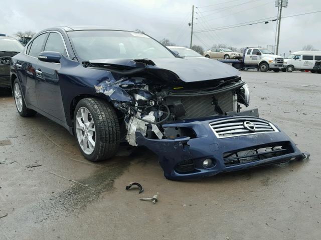 1N4AA5AP3EC441305 - 2014 NISSAN MAXIMA S BLUE photo 1