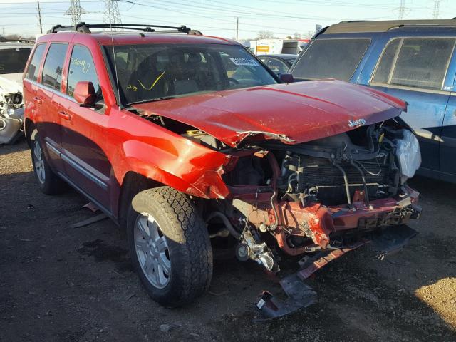 1J8GR58K99C543486 - 2009 JEEP GRAND CHER RED photo 1