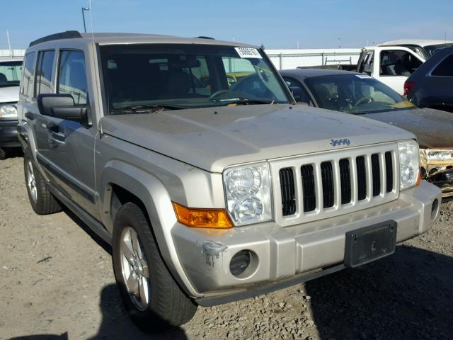 1J8HH48K66C359930 - 2006 JEEP COMMANDER BEIGE photo 1