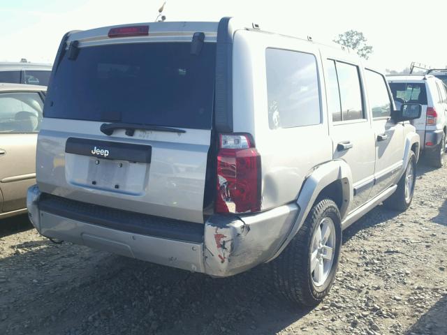 1J8HH48K66C359930 - 2006 JEEP COMMANDER BEIGE photo 4