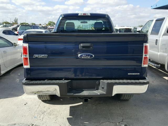 1FTMF1CM5DKF08270 - 2013 FORD F150 BLUE photo 9