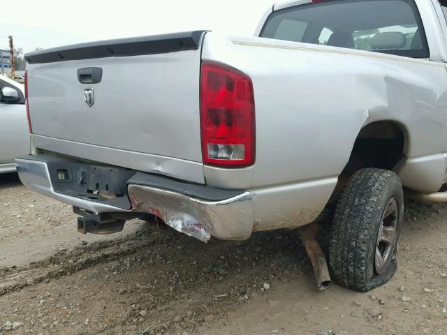 1D7HA18N46J157495 - 2006 DODGE RAM 1500 S SILVER photo 9