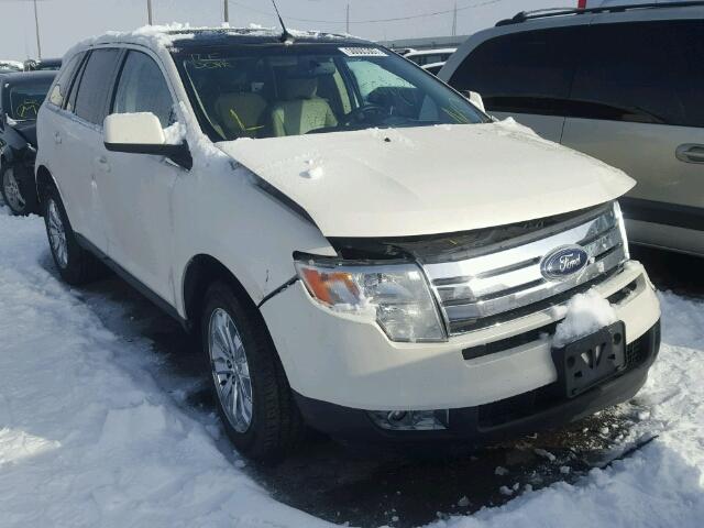 2FMDK39C08BB05833 - 2008 FORD EDGE LIMIT WHITE photo 1