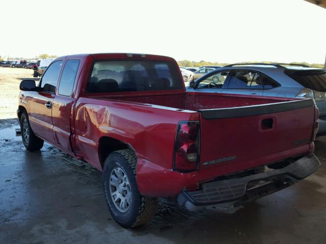 1GCEC19X54Z192584 - 2004 CHEVROLET SILVERADO RED photo 3