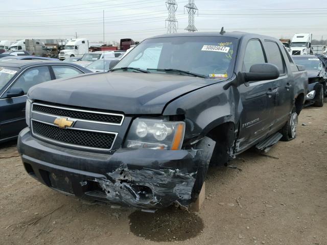 3GNFK12347G227092 - 2007 CHEVROLET AVALANCHE BLACK photo 2