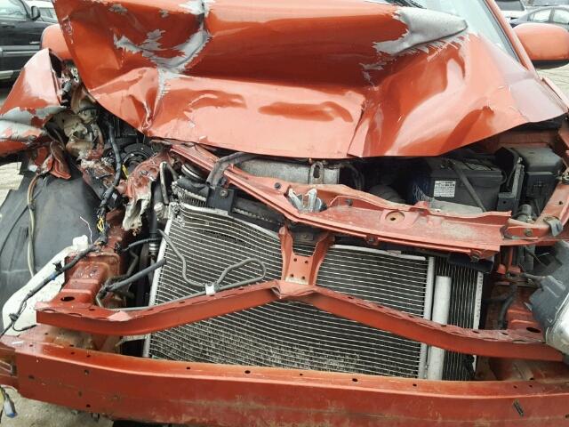 JS2YB413375111190 - 2007 SUZUKI SX4 ORANGE photo 7