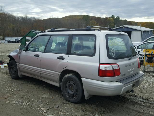 JF1SF65601H735948 - 2001 SUBARU FORESTER S SILVER photo 3